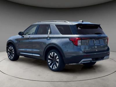 2026 Ford Explorer — rear three-quarter view