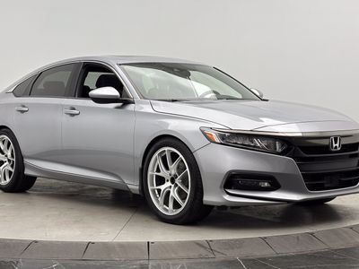 2020 Honda Accord Sedan — rear three-quarter view