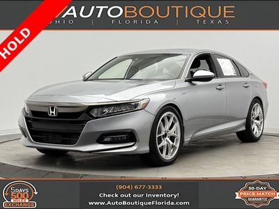 2020 Honda Accord Sedan Sport in Silver — front three-quarter view