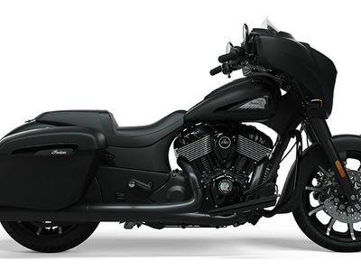 2021 Indian Motorcycle Chieftain Dark Horse — rear three-quarter view