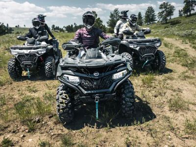 2026 CFMOTO CFORCE 600 Touring — front three-quarter view