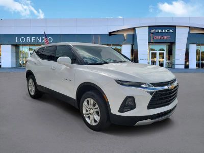 2022 Chevrolet Blazer — rear three-quarter view