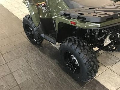 2026 Polaris Sportsman 450 H.O. — engine compartment view
