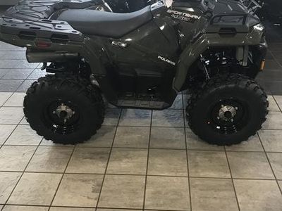 2026 Polaris Sportsman 450 H.O. — rear three-quarter view