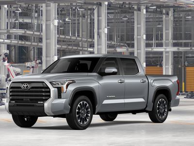 2026 Toyota Tundra Limited in Celestial Silver Metallic — front three-quarter view
