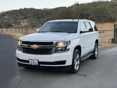 2015 Chevrolet Tahoe — rear three-quarter view