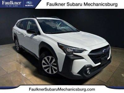 2024 Subaru Outback Premium AWD in Crystal White Pearl — front three-quarter view