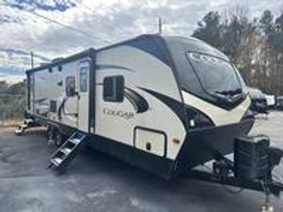 2019 Keystone Keystone RV Cougar — front three-quarter view