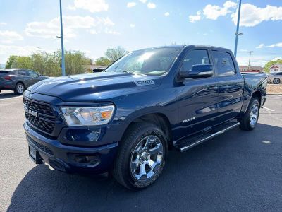 2022 RAM 1500 — rear three-quarter view