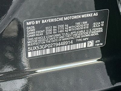 2026 BMW X3 — photo 27 view