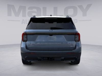 2026 Ford Explorer — rear three-quarter view