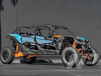 2026 Can-Am Maverick X3 Max RS Turbo RR Scandi Blue & Orange Crush - Photo 5