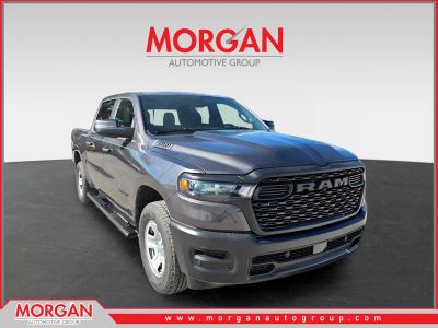 2026 Ram 1500 Tradesman in Granite Crystal Metallic Clearcoat — front three-quarter view