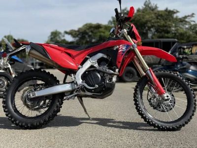 2025 Honda® CRF450RL — front three-quarter view