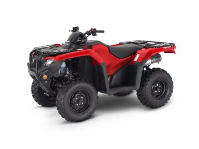 2025 Honda® FourTrax Rancher 4x4 Automatic DCT IRS EPS — front three-quarter view