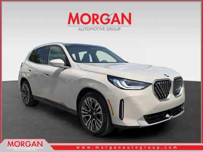 2025 BMW X3 30 xDrive in Dune Grey Metallic — front three-quarter view