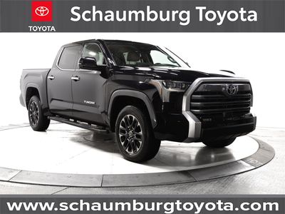 2024 Toyota Tundra Limited in Black — front three-quarter view