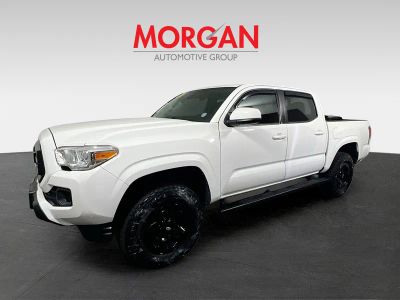 2021 Toyota Tacoma — rear three-quarter view