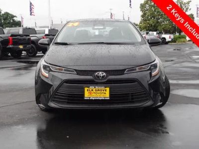 2024 Toyota Corolla — rear three-quarter view