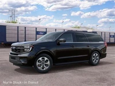 2027 Ford Expedition MAX Active in Agate Black Metallic — front three-quarter view