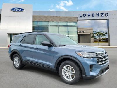2026 Ford Explorer — rear three-quarter view