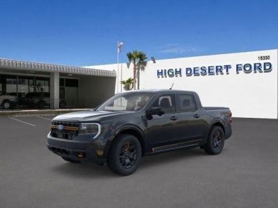 2026 Ford Maverick Tremor in Shadow Black — front three-quarter view