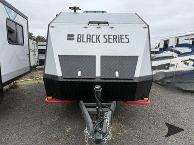 2025 BLACK SERIES Black Series Camper — rear three-quarter view