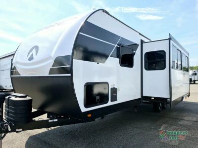 2027 Venture RV Campbound Platinum — rear three-quarter view