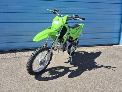 2026 Kawasaki KLX110R L — rear three-quarter view