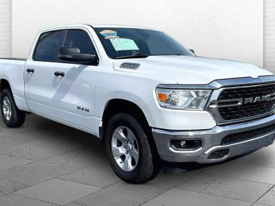 2024 RAM 1500 Lone Star in Bright White Clea — front three-quarter view