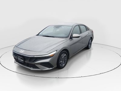2024 Hyundai Elantra — rear three-quarter view