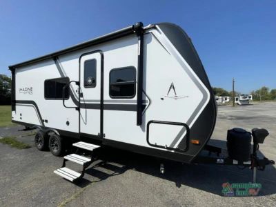 2027 Grand Design Imagine XLS — front three-quarter view
