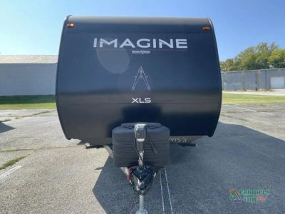 2027 Grand Design Imagine XLS — rear three-quarter view