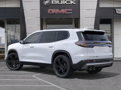 2026 GMC Acadia — rear three-quarter view
