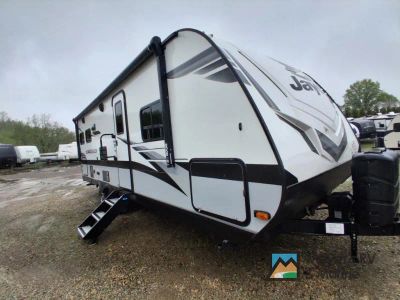 2023 Jayco Jay Feather 24RL — front three-quarter view
