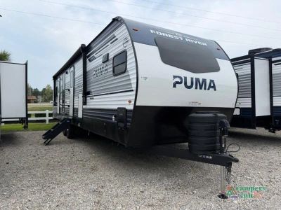 2027 Forest River RV Puma — front three-quarter view