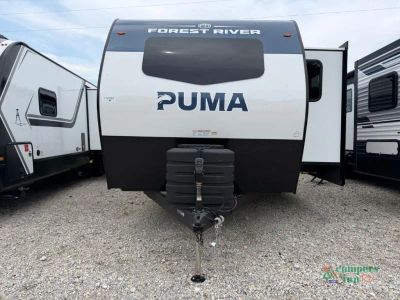 2027 Forest River RV Puma — rear three-quarter view