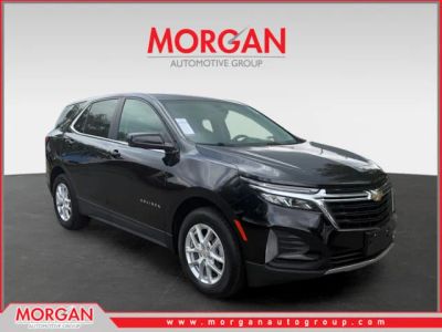 2024 Chevrolet Equinox LT in Black — front three-quarter view