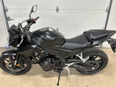 2025 Honda® CB500F — front three-quarter view