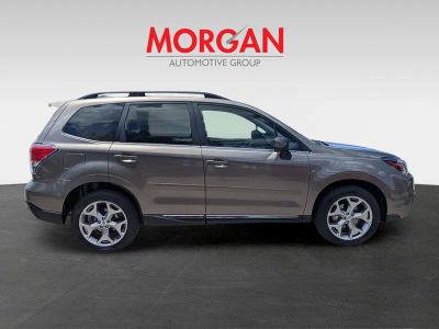 2018 Subaru Forester — rear three-quarter view