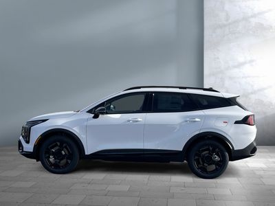 2026 Kia Sportage — rear three-quarter view