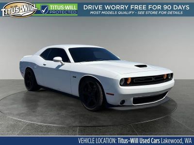 2022 Dodge Challenger R/T in White — front three-quarter view