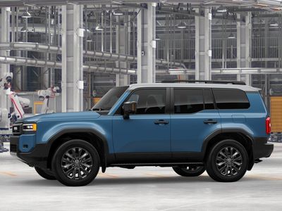 2026 Toyota Land Cruiser — rear three-quarter view