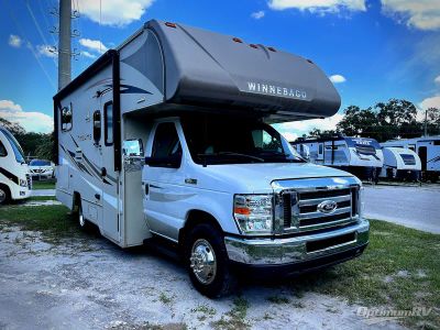 2018 Winnebago Minnie — front three-quarter view