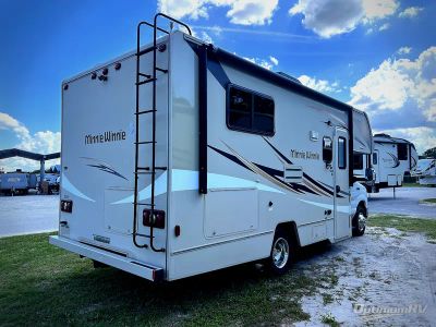 2018 Winnebago Minnie — rear three-quarter view