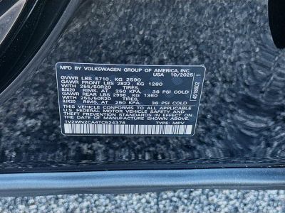 2026 Volkswagen Atlas — photo 27 view