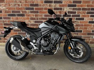 2025 Honda® CB500F — front three-quarter view