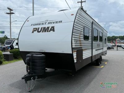 2027 Forest River RV Puma Camping Edition — rear three-quarter view