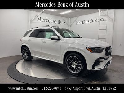 2026 Mercedes-Benz GLE 350 in White — front three-quarter view