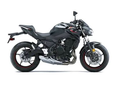 2025 Kawasaki Z650 — front three-quarter view